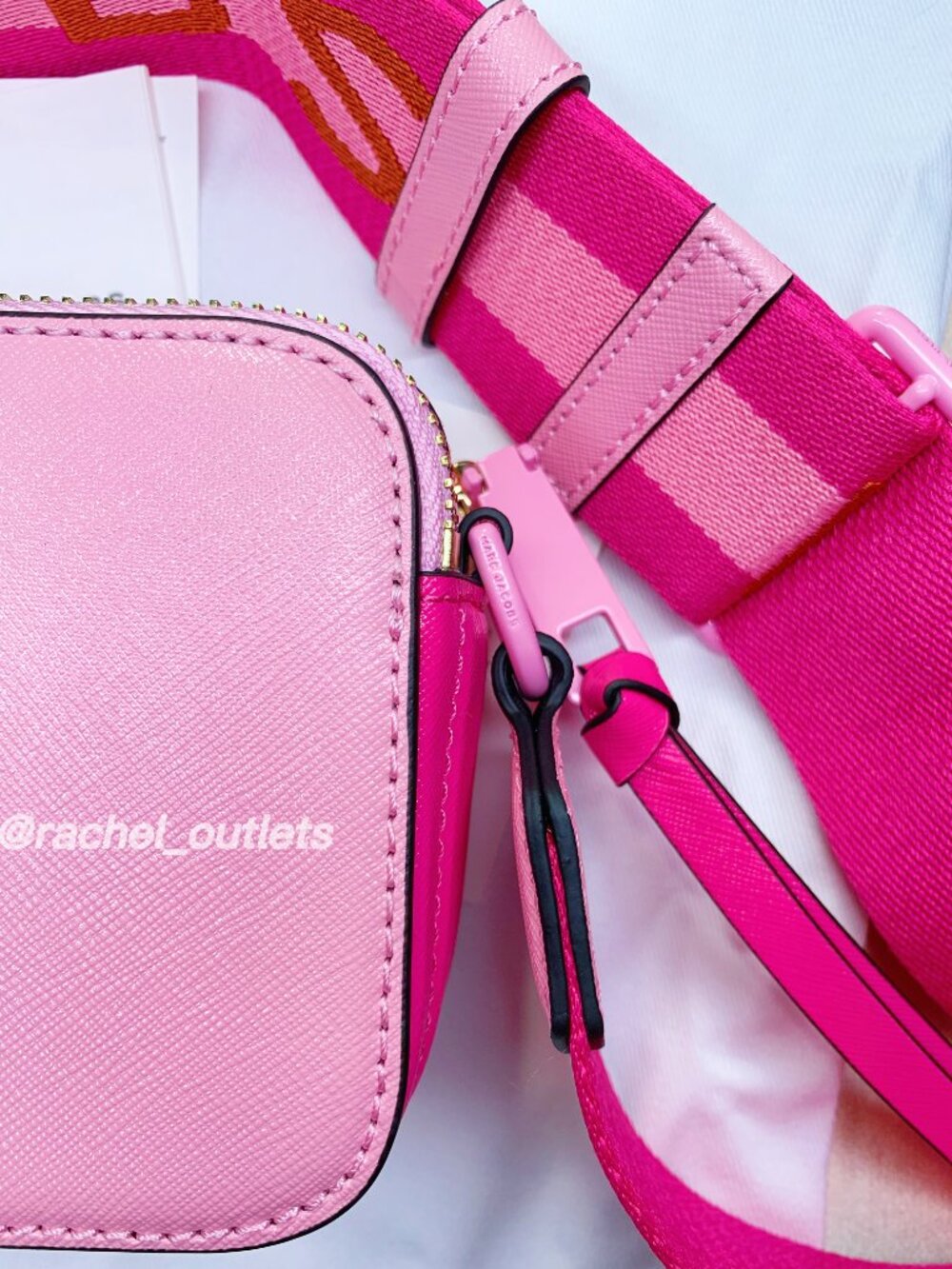 Marc Jacobs The Mixed Media Snapshot Crossbody Bag - Picture 7 of 9